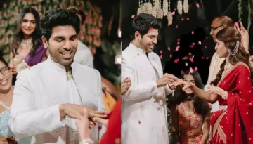 Allu Arjun's Brother, Allu Sirish Gets Engaged With Girlfriend, Nayanika, In An Intimate Ceremony