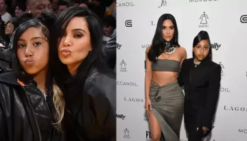 Kim Kardashian And North Respond To The Criticism That They Received For The 12 YO's Finger Piercing