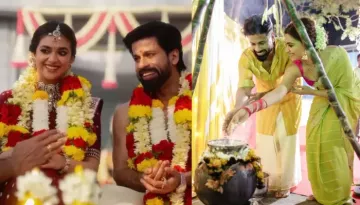 Keerthy Suresh Shares Glimpses Of Her 1st Pongal After Wedding, Shares Why It's Called Thala Pongal