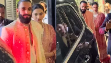 Deepika Padukone Turns Yummy Mummy In Traditional Outfit, As She Leaves Daughter, Dua At Home