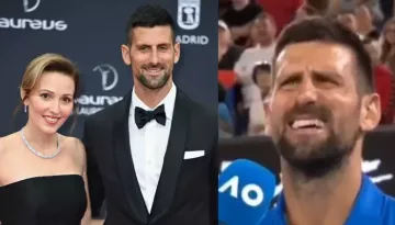 Novak Djokovic Slams 'Drunk' Fan Who Interrupted Him During His Interview 'Sorry Mate, I've A Wife'