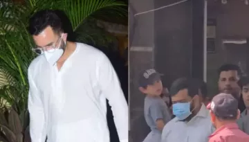 Taimur And Jeh Arrive To Meet Saif Ali Khan 1st Time In Hospital After Attack Amid Heavy Security