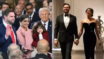 Usha Vance Shines At Donald Trump's Oath Ceremony: Indian-Origin US Second Lady Who Could've Been VP