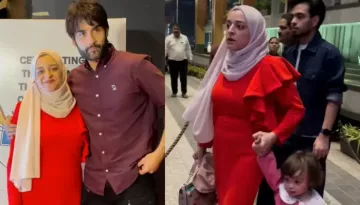 Vivian Dsena's First Appearance With His Wife, Nouran Aly And Their Daughter After 'Bigg Boss 18'