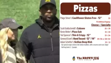 Sherrone Moore Named Pizza After Alleged GF, Paige Shiver? Michigan Eatery's Menu Viral Amid The Row