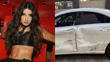Nora Fatehi Gets Into An Accident, Suffered A Concussion After A Drunk Driver Rammed Into Her Car
