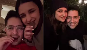 Parineeti Chopra And Raghav Chadha Celebrate First Christmas After Welcoming Their Baby Boy, Neer