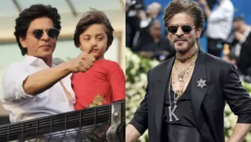 Shah Rukh Khan Smiles Proudly As He Records AbRam's Performance, Fans Say, 'Proud Father Moment'