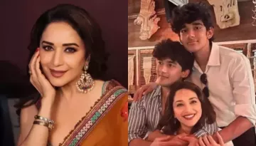 Madhuri Dixit On Her 2-Year-Old Son Standing Up To Bully For Big Brother, 'Can't Treat My Brother..'
