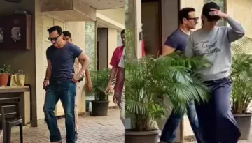 Saif Ali Khan And Kareena Step Out For The First Time After Stabbing Incident With Tight Security