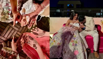 Priyanka Chopra's Daughter, Malti Marie Steals The Show At Siddharth Chopra's 'Mehendi' Celebrations