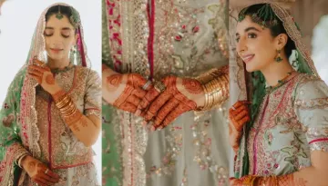Mawra Hocane Donned Her MIL'S Wedding Dupatta And 50-Yr-Old Jewels Of Ameer's Grandmom For Nikah