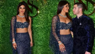 Priyanka Chopra Channels Her 'Desi Girl' Avatar At Bhai, Siddharth's Sangeet, Twins With Nick Jonas
