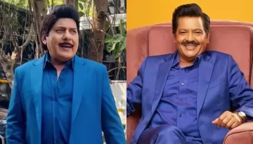 Sudesh Lehri Dresses Up As Udit Narayan For 'Laughter Chefs 2' Special Episode, Paps Cheer, 'Kiss..'