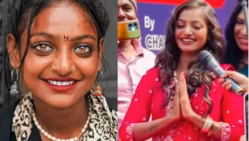 Maha Kumbh Girl, Monalisa Speaks In Malayalam At An Event, The 16-Year-Old Looks Unrecognisable