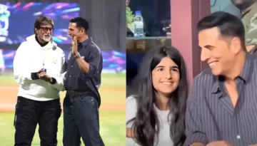 Akshay Kumar Makes Heartfelt Gesture For Big B, Spotted In Rare Appearance With Daughter, Nitara