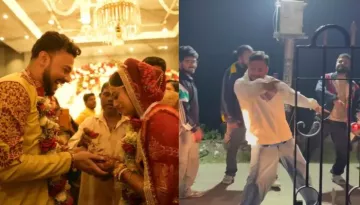 Groom's Midnight Surprise To Bride, Reaches Her Home, Dances In Bollywood Style, Netizens Are In Awe