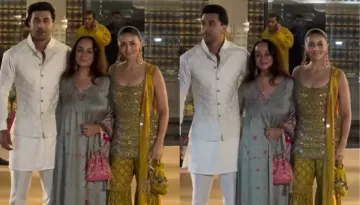 Ranbir Kapoor And Alia Bhatt Dazzle As They Arrive At, Aadar Jain-Alekha Advani's 'Sangeet' Ceremony