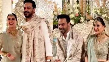 Pakistani Actress, Kubra Khan's Intimate Wedding Pictures With Gohar Rasheed Surfaces