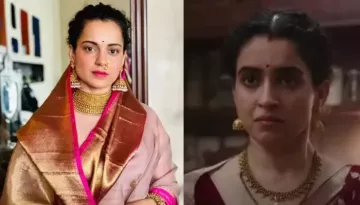 Kangana Ranaut Took Dig At Sanya's 'Mrs.'? Netizens React 'She's Scared Of Another Curly Hair Girl'
