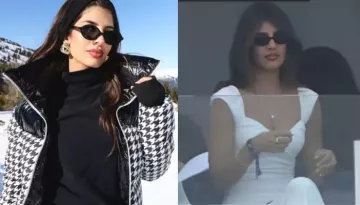 Hardik Pandya's Rumoured Girlfriend, Jasmin Walia Spotted Cheering During IND Vs PAK Match