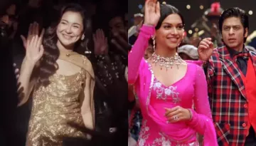 Hania Aamir Channels Her Inner 'Shanti Priya' Leaves Netizens Divided, Says, 'Deepika Padukone Ki..'
