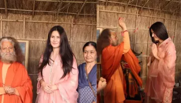 Katrina Kaif Visits Maha Kumbh Mela With 'Saasu Maa', Veena Kaushal, Soaks In Spiritual Vibes