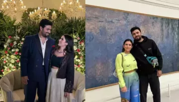 Podcaster, Prakhar Gupta Says 'Yes' To Mexican Artist, Claudia, Gets Engaged, She Stuns In Black