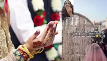 Indian Woman Watches Pakistani BFF Getting Married Over Video Call, Pens, 'Bajrangi Bhaijaan..'