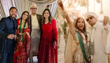 Prajakta Koli's Reception Look: Turns Nepali Bride In A Red Saree, Teams It With 'Sindoor, Tilhari'