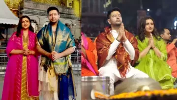 Parineeti Chopra And Raghav Chadha Visit Varanasi Maha Shivratri, Seek Blessings At Kashi Vishwanath