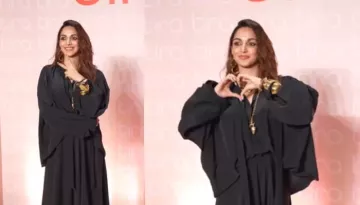 Kiara Advani Sparks Pregnancy Rumours In Latest Black Ensemble, Netizens Say, 'Bump Is Visible..'