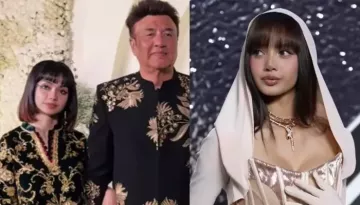 Anu Malik's Daughter Ada Arrived At Konark's Reception, Netizens Feel She Looks Like K-Pop Star Lisa