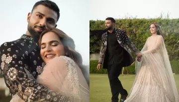 'Splitsvilla X5's Rushali Yadav Stuns In Shimmery Lehenga For Engagement With Harsh Arora