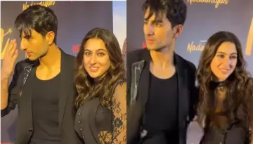 Sara Ali Khan Twins With Bro, Ibrahim Ali As Duo Arrive For Screening Of His Debut, 'Nadaaniyan'