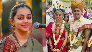 Ponniyin Selvan Singer, Sivasri Skandaprasad Gets Married To BJP MP, Tejasvi, Bride Dons Red Saree