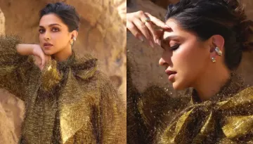 Deepika Padukone Dazzles In Gold Sabyasachi Dress At Forbes Event, Dons Jewels Worth Rs. 22.25 Lakhs