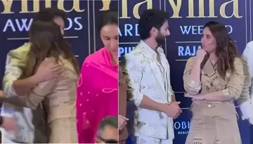 Kareena Kapoor Hugs And Candidly Chats With Ex-Shahid Kapoor, Netizens Ask, 'Yeh Kaise Hua Ab?