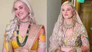 Doctor From Chicago Turns Kashmiri Bride, Dons Masaba For 'Mehendi' And Rahul Mishra For Wedding