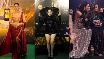 IIFA 2025: Kareena Stuns In Red And Gold, Uorfi Brings Her A-Game, Shalini Passi Sparkles In Silver