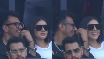 Amid Divorce With Dhanashree, Yuzvendra Chahal Spotted With Mystery Girl At Champions Trophy Final