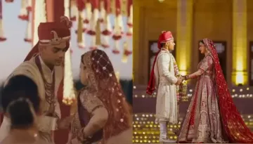 Bride And Groom Have A Royal Marwari Wedding: Luxury Venue, Royal 'Baraat', And The 'Eighth Vow'