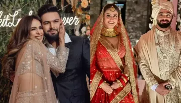 Rishabh Pant's Sister, Sakshi Ties Knot With Ankit Chaudhary, Stuns In Bright Red And Gold Lehenga