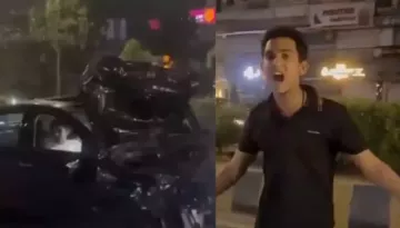 Law Student Rakshit: Accused Of Vadodara Car Crash, Killed 1, Screamed 'Another Round' Post Accident