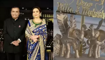 Mukesh Ambani And Nita Ambani Cut A 6-Tiered, 30-Kg Vantara-Themed Cake For Their 40th Anniversary