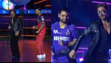 Shah Rukh Khan, Virat Kohli, Rinku Singh Set IPL '25 Stage An Fire With 'Pathaan' And 'Dunki' Steps