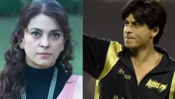 When Juhi Chawla Blamed KKR'S Black Jersey For Losing Streak, SRK Called It, 'Rubbish'