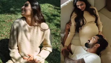 Athiya Shetty And KL Rahul Share Baby Arrival Announcement With 'Swans' Clip Art, 'Blessed With..'