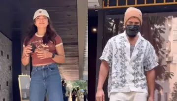 Rashmika Mandanna Spotted On Lunch Date With Rumoured BF Vijay Devarakonda Post 'Sikandar' Premiere