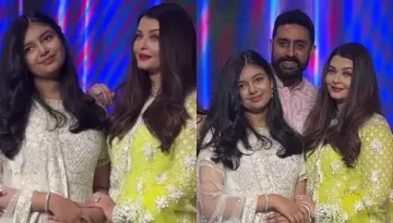 Aaradhya Bachchan Enters Her 'Desi' Era In Pics From Wedding With Aishwarya-Abhishek, Netizens React